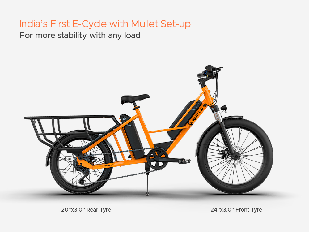 EMotorad G1, Best Electric Cycle for Cargo