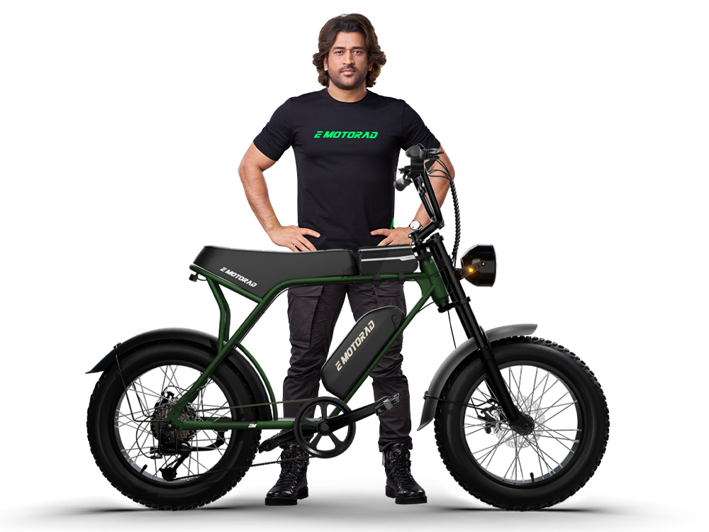 EMotorad Ranger Electric Cycle with Ah Li-Ion Removable