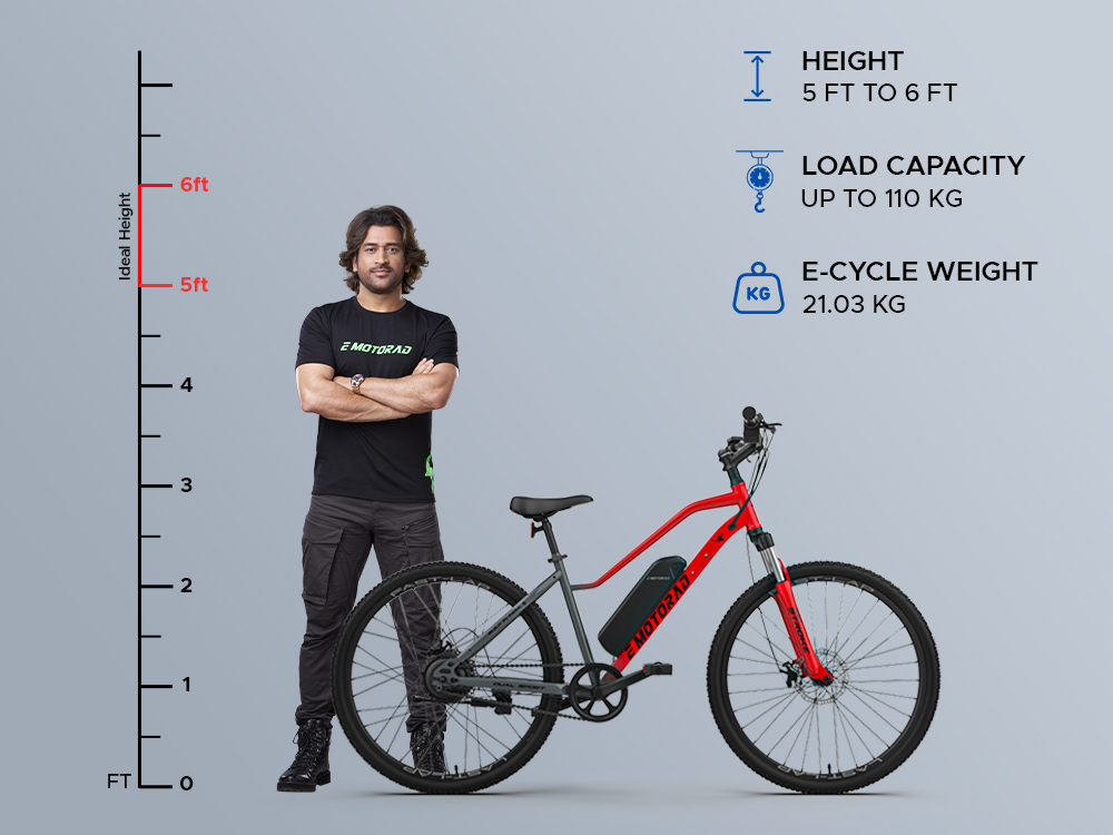Electric Bike Bike Size For Tall Guys Rider Height Bike Frame Size